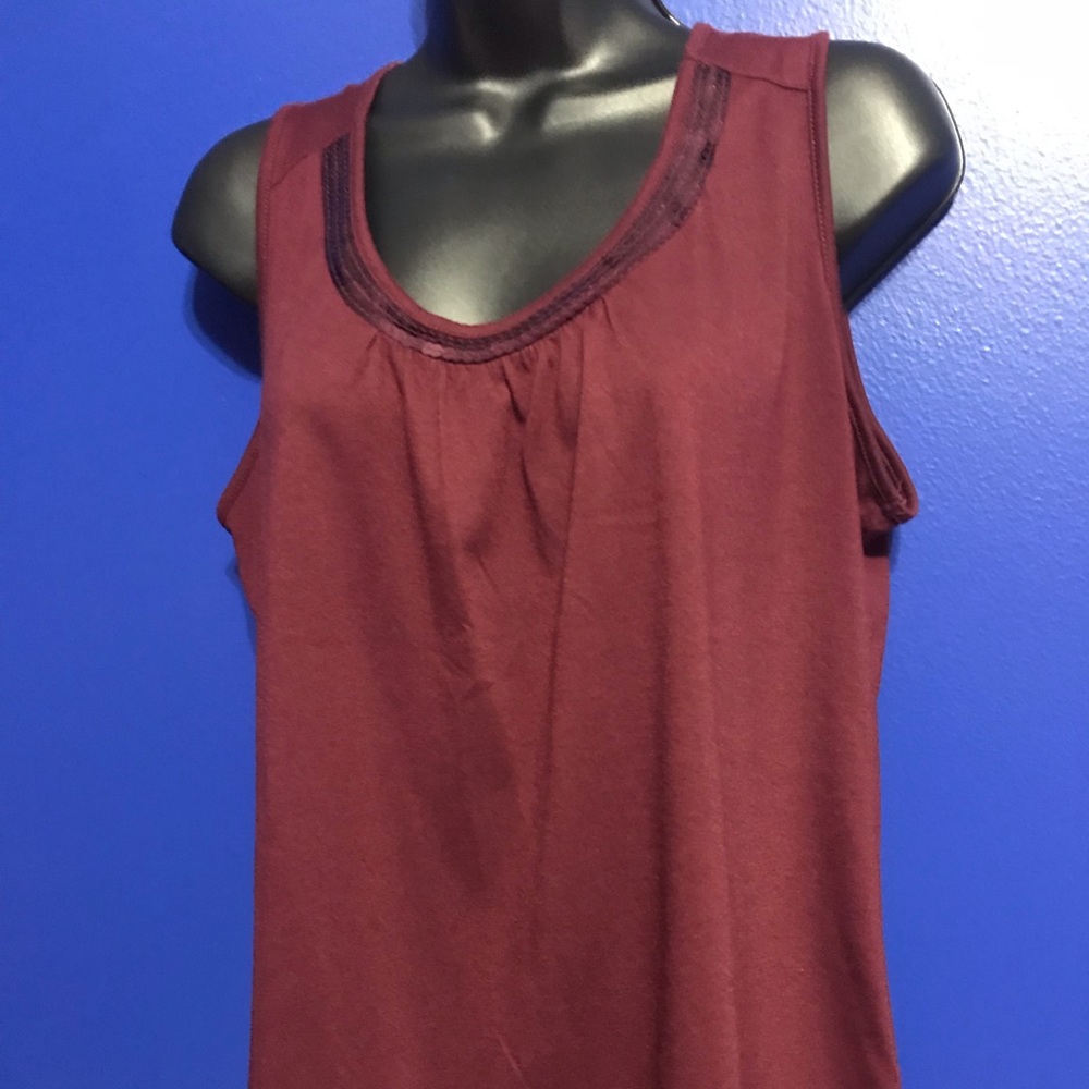 ❗️SALE❗️Croft & barrow brown top - Picture 8 of 8